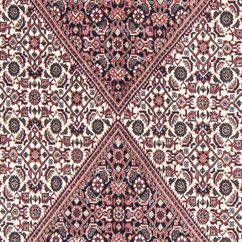Alfombra de pasillo Alfombra persa - Bidjar - 395 x 81 cm - beige