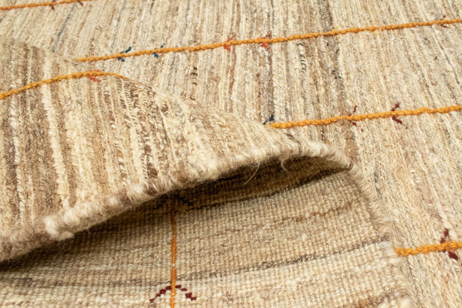 Alfombra Gabbeh - Persa - 202 x 151 cm - beige
