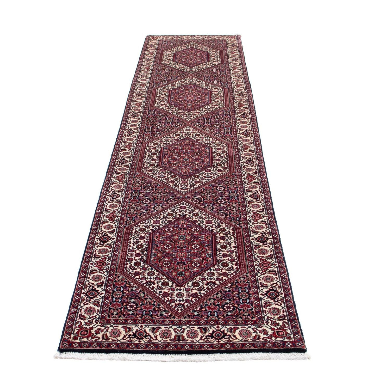 Alfombra de pasillo Alfombra persa - Bidjar - 350 x 71 cm - multicolor