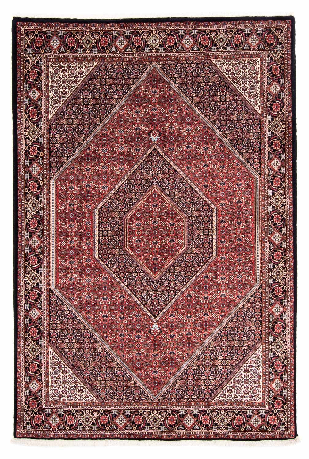 Alfombra persa - Bidjar - 238 x 169 cm - azul oscuro