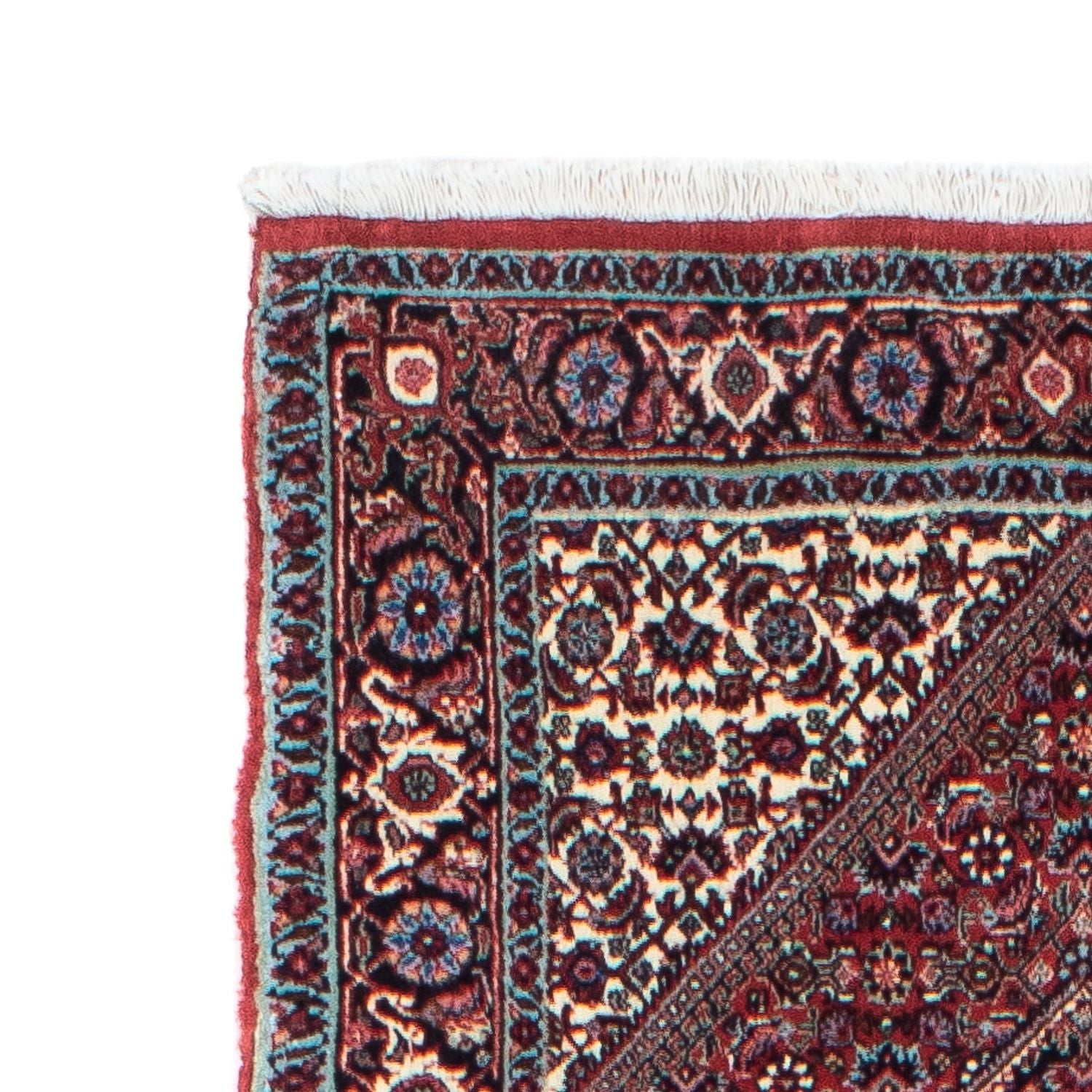 Alfombra de pasillo Alfombra persa - Bidjar - 316 x 82 cm - rojo