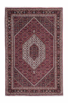 Alfombra persa - Bidjar - 200 x 130 cm - rojo