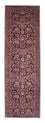 Alfombra de pasillo Alfombra persa - Bidjar - 298 x 83 cm - azul oscuro