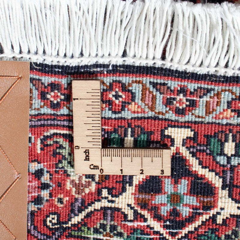 Alfombra de pasillo Alfombra persa - Bidjar - 298 x 83 cm - azul oscuro