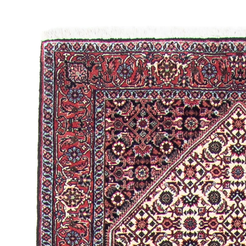 Alfombra de pasillo Alfombra persa - Bidjar - 418 x 86 cm - rojo claro