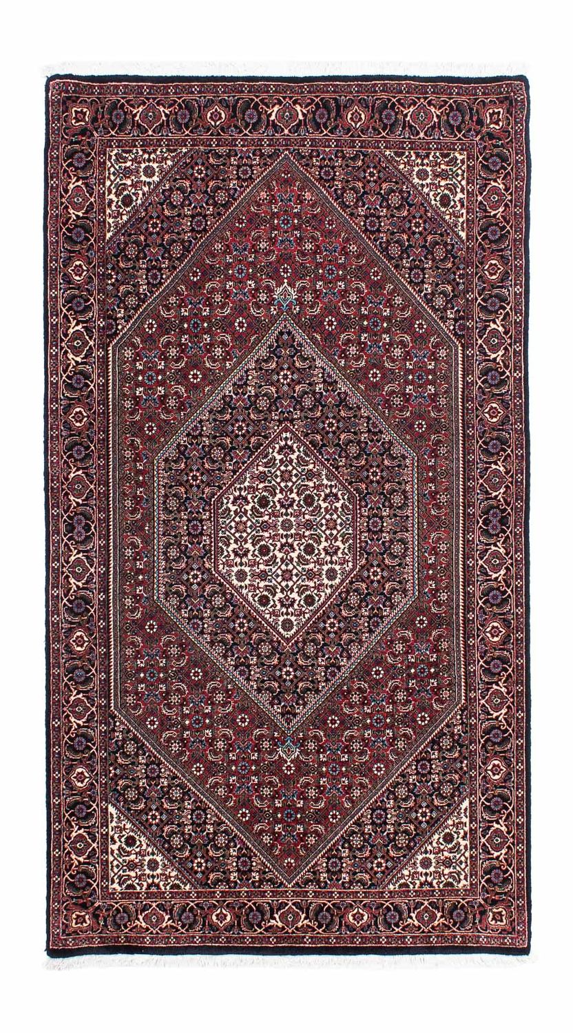 Alfombra de pasillo Alfombra persa - Bidjar - 196 x 108 cm - azul oscuro