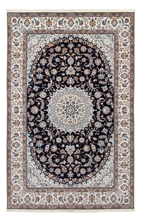 Alfombra Persa - Nain - Real - 306 x 203 cm - negro