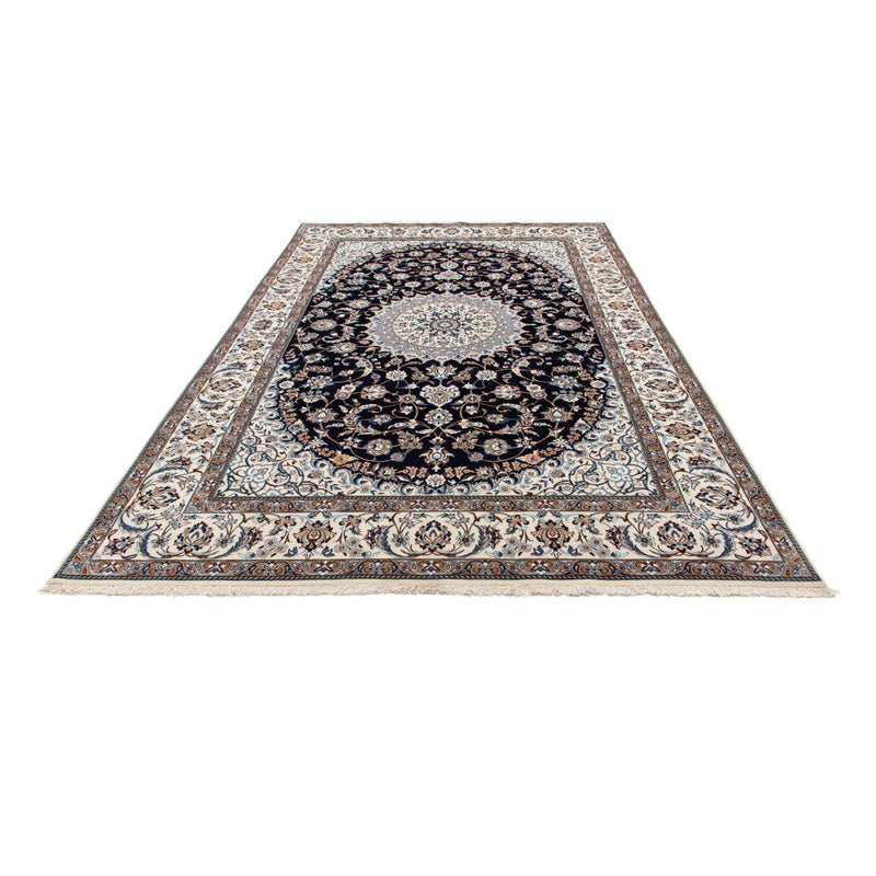 Alfombra Persa - Nain - Real - 306 x 203 cm - negro