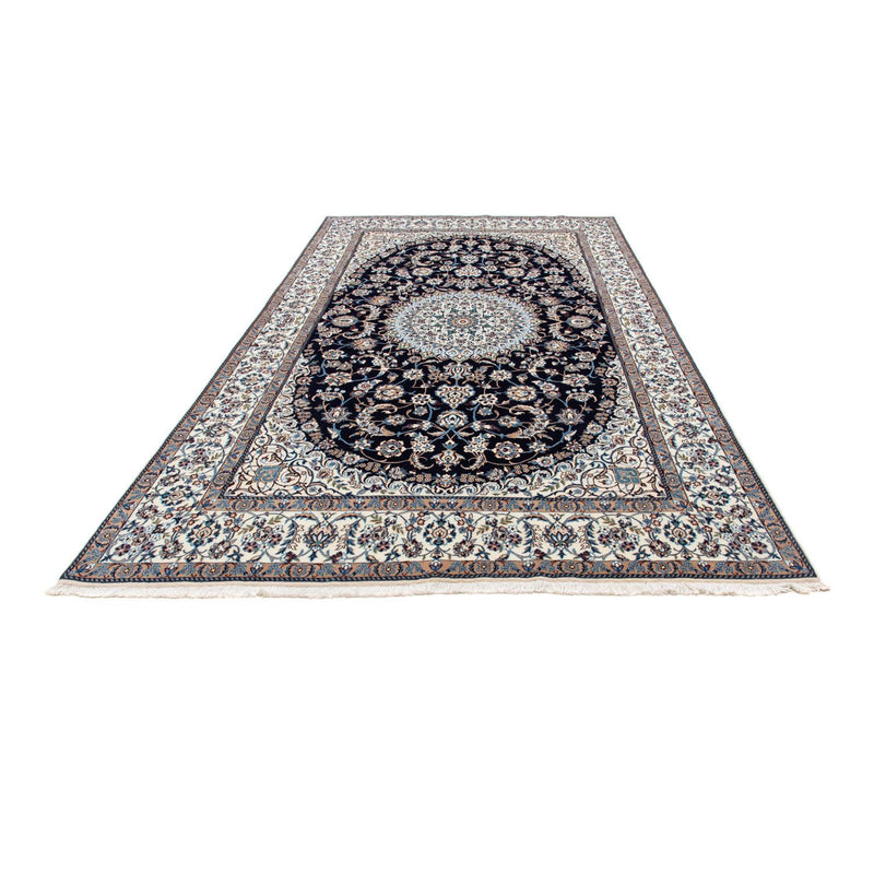 Alfombra Persa - Nain - Real - 319 x 203 cm - negro