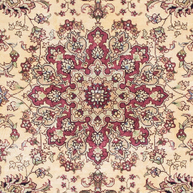 Alfombra oriental - Hereke - 122 x 69 cm - rojo oscuro