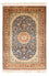 Alfombra persa - Ghom - 116 x 78 cm - marrón claro