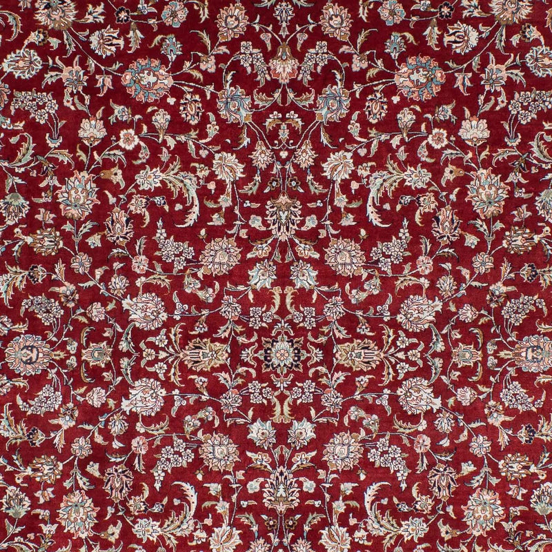 Alfombra oriental - Hereke - 246 x 170 cm - rojo oscuro