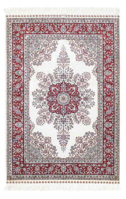 Alfombra oriental - Hereke - 137 x 91 cm - rojo oscuro