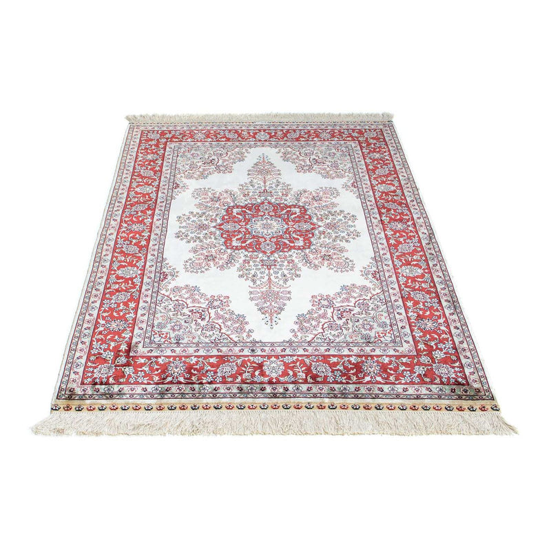 Alfombra oriental - Hereke - 137 x 91 cm - rojo oscuro