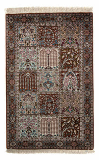Alfombra persa - Ghom - 91 x 59 cm - multicolor
