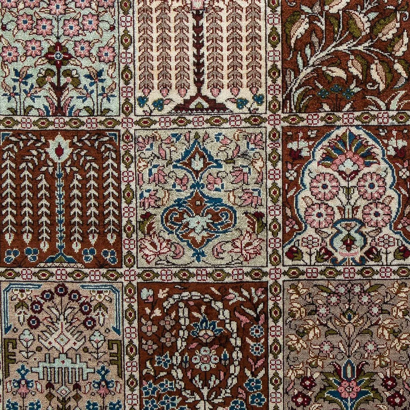 Alfombra persa - Ghom - 91 x 59 cm - multicolor