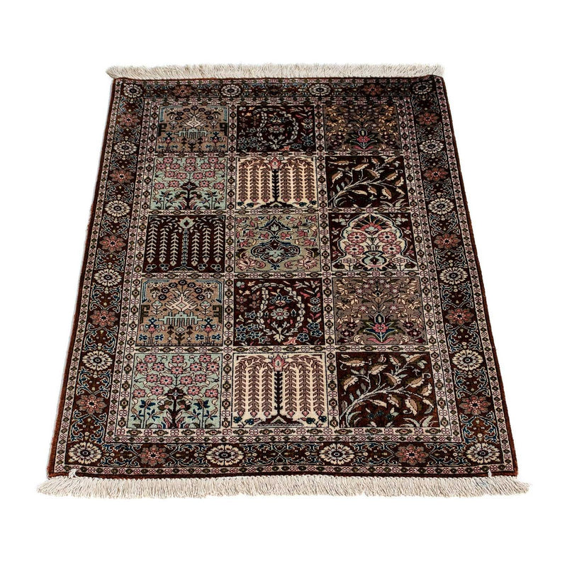 Alfombra persa - Ghom - 91 x 59 cm - multicolor