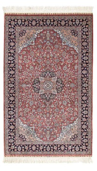 Alfombra oriental - Hereke - 152 x 91 cm - rojo oscuro