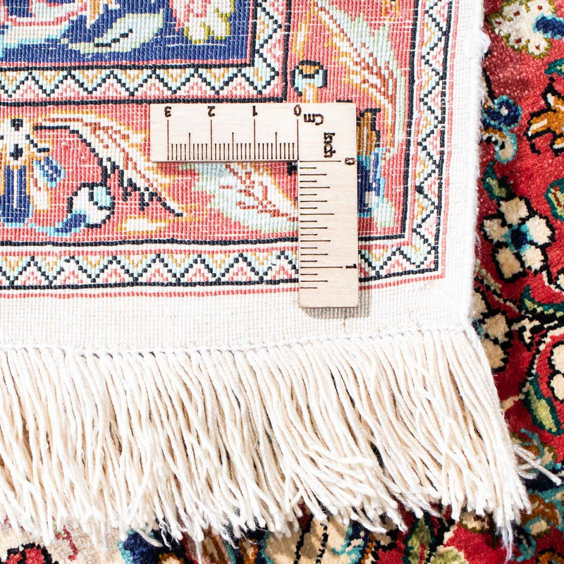 Alfombra persa - Ghom - 155 x 104 cm - beige
