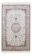 Alfombra oriental - Hereke - 152 x 91 cm - rojo oscuro