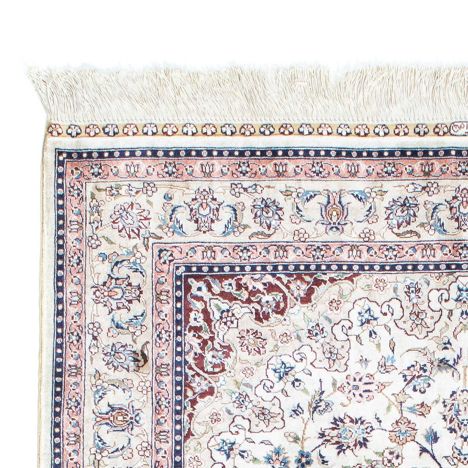 Alfombra oriental - Hereke - 152 x 91 cm - rojo oscuro