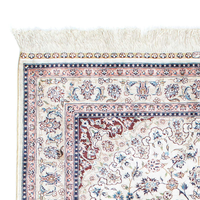 Alfombra oriental - Hereke - 152 x 91 cm - rojo oscuro