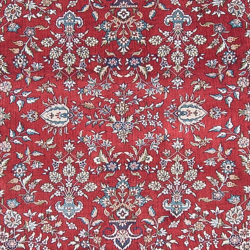 Alfombra de pasillo Alfombra oriental - Hereke - 369 x 78 cm - rojo oscuro