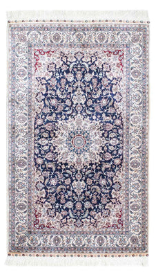 Alfombra oriental - Hereke - 152 x 91 cm - rojo oscuro
