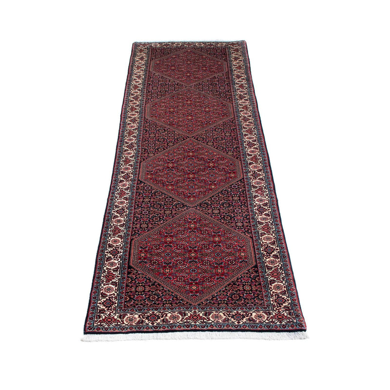Alfombra de pasillo Alfombra persa - Bidjar - 305 x 78 cm - óxido