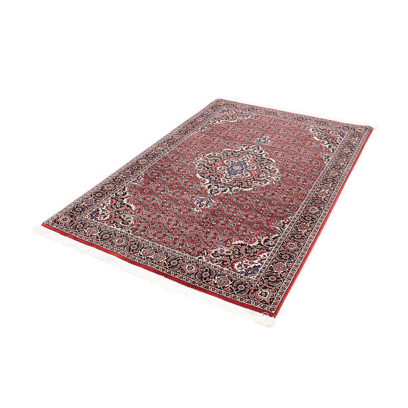Alfombra persa - Bidjar - 165 x 110 cm - rojo oscuro