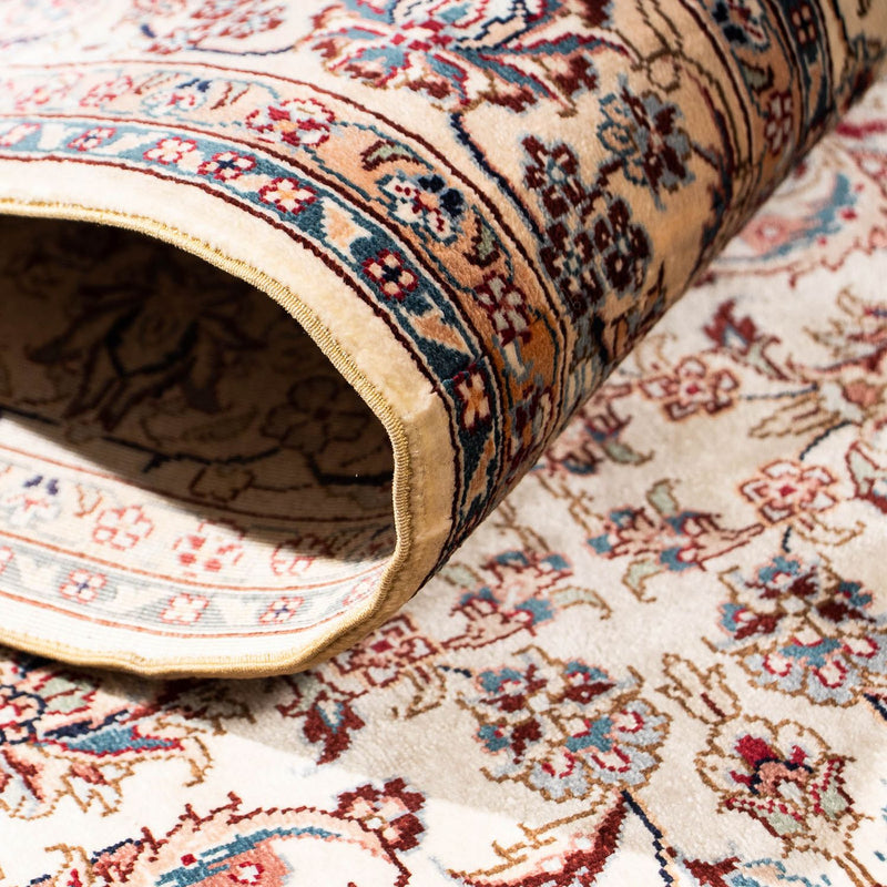 Alfombra de pasillo Alfombra oriental - Hereke - 307 x 78 cm - rojo oscuro