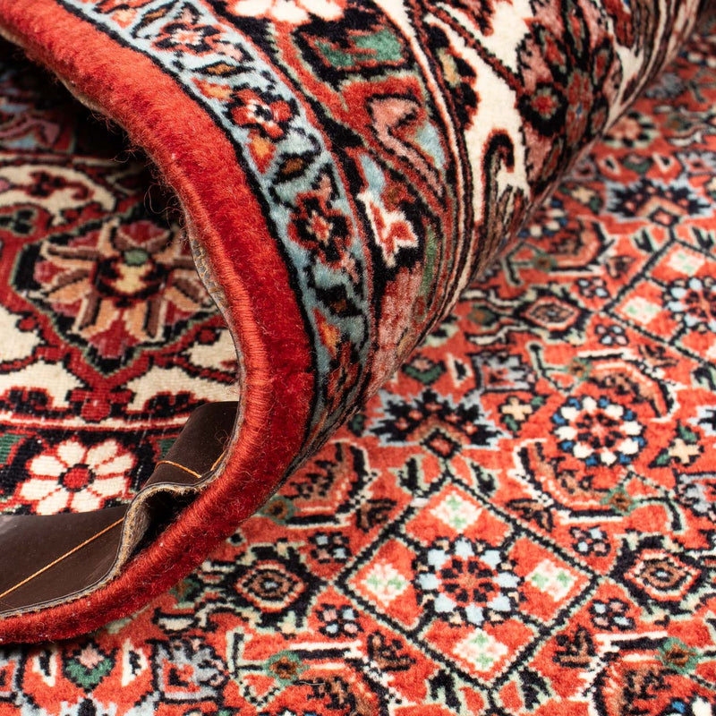Alfombra persa - Bidjar cuadrado  - 203 x 197 cm - rojo oscuro