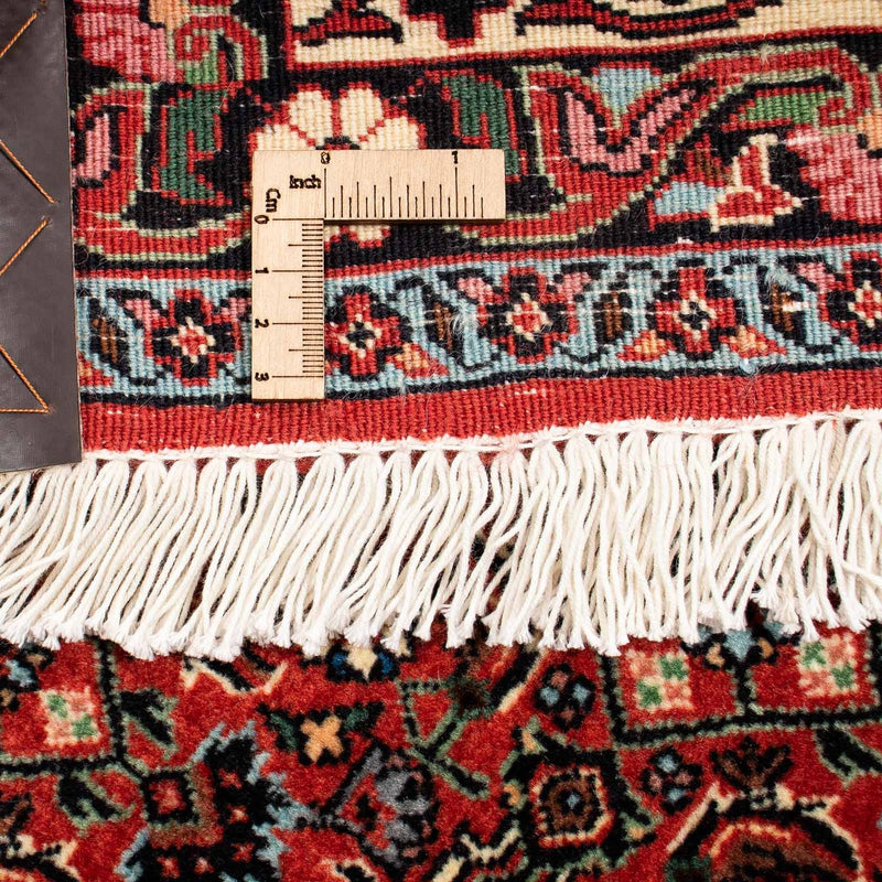Alfombra persa - Bidjar cuadrado  - 203 x 197 cm - rojo oscuro