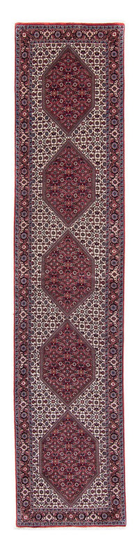 Alfombra de pasillo Alfombra persa - Bidjar - 373 x 80 cm - multicolor