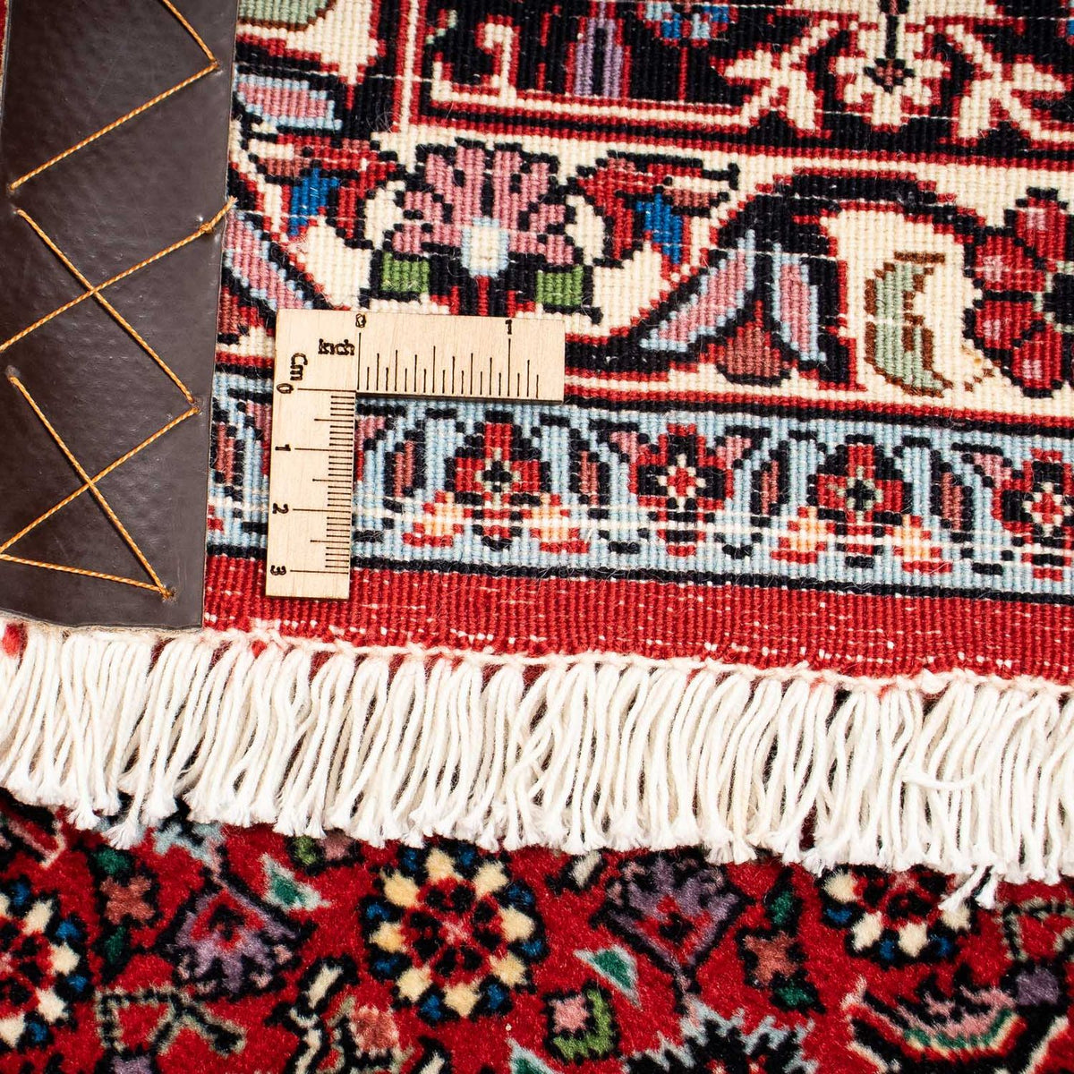 Alfombra persa - Bidjar cuadrado  - 205 x 205 cm - rojo oscuro