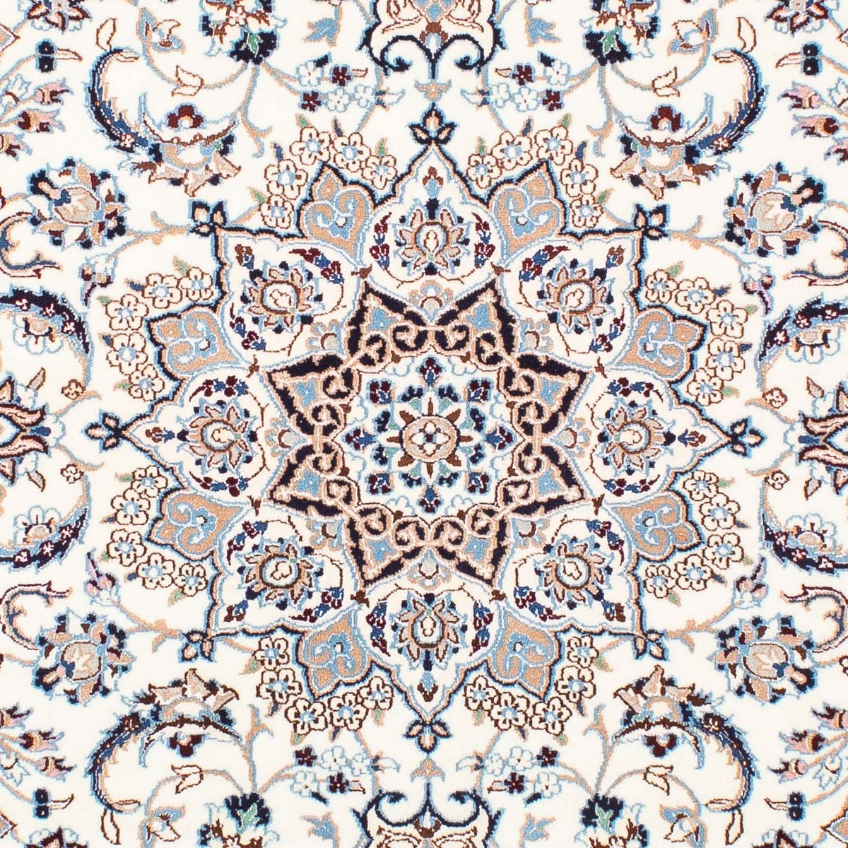 Alfombra Persa - Nain - Real - 199 x 128 cm - beige