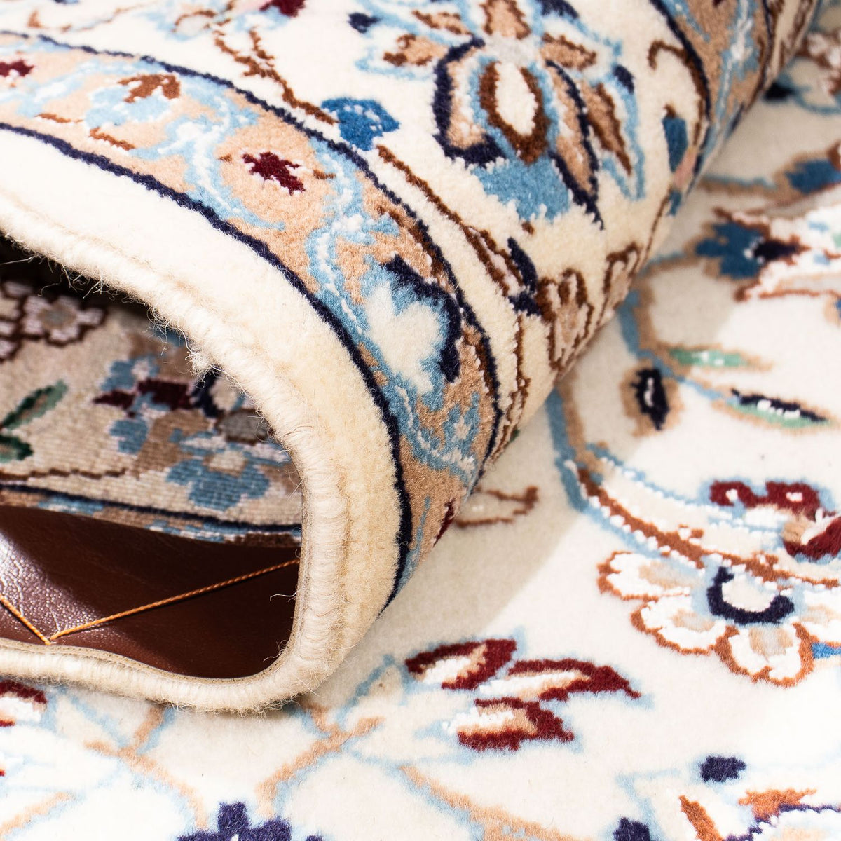 Alfombra Persa - Nain - Real - 199 x 128 cm - beige