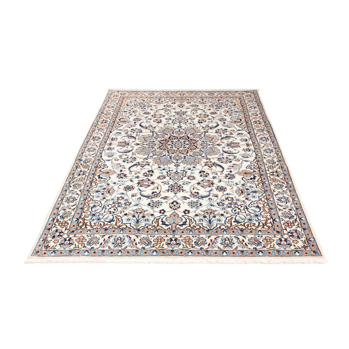Alfombra Persa - Nain - Real - 199 x 128 cm - beige