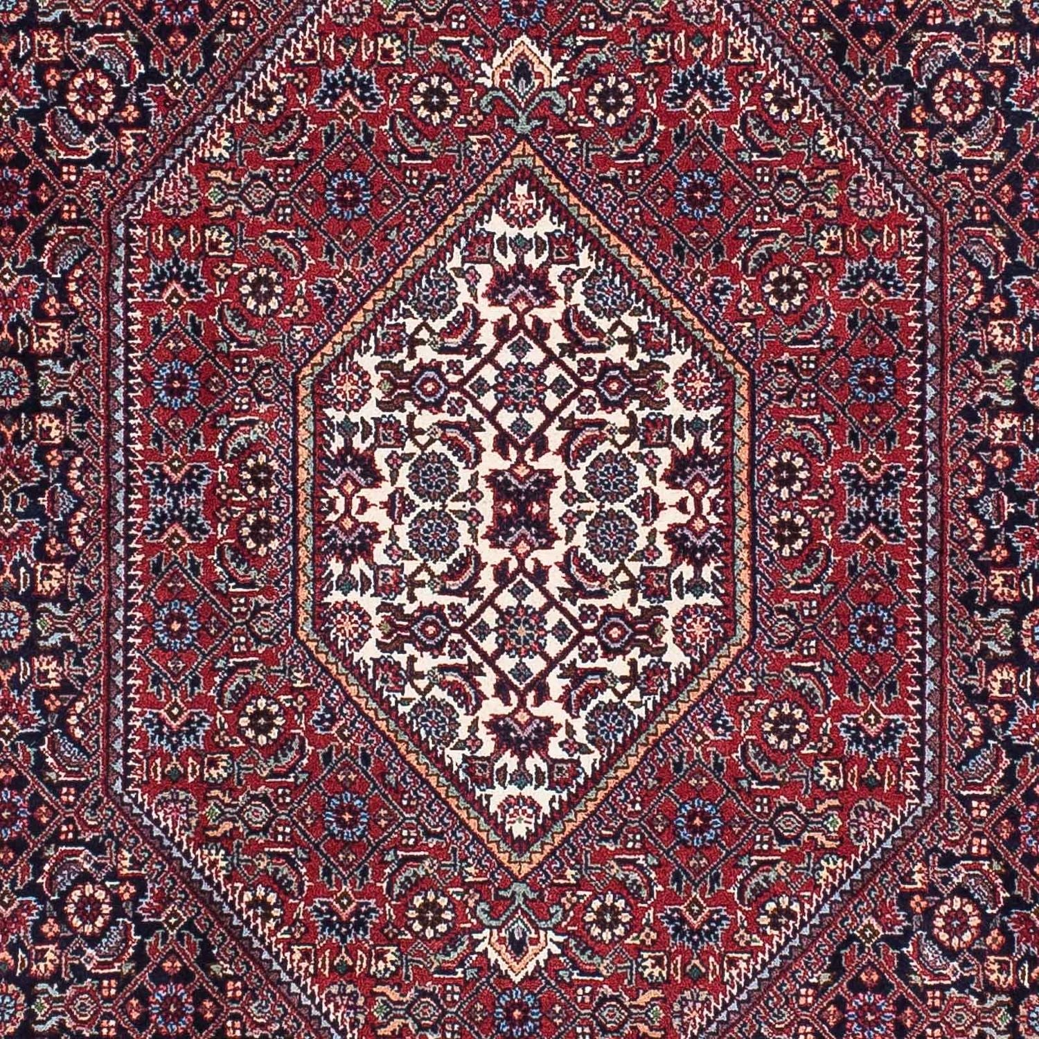 Alfombra de pasillo Alfombra persa - Bidjar - 202 x 99 cm - azul oscuro