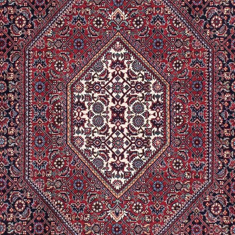 Alfombra de pasillo Alfombra persa - Bidjar - 202 x 99 cm - azul oscuro