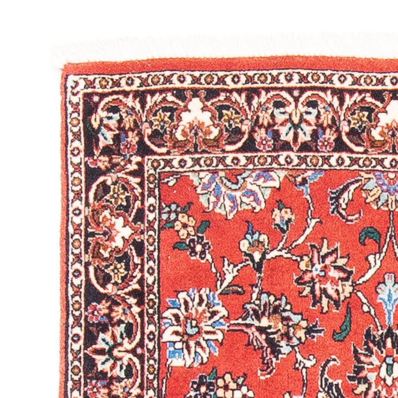 Alfombra persa - Bidjar - 138 x 70 cm - rojo
