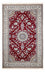 Alfombra Persa - Nain - Prima - 242 x 158 cm - rojo oscuro