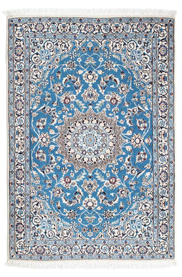 Alfombra Persa - Nain - Real - 172 x 112 cm - azul