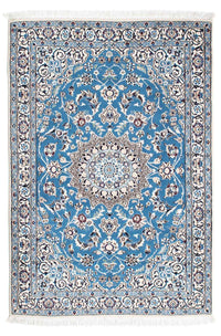 Alfombra Persa - Nain - Real - 172 x 112 cm - azul