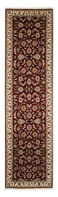 Alfombra de pasillo Alfombra Persa - Tabriz - Real - 317 x 88 cm - rojo oscuro