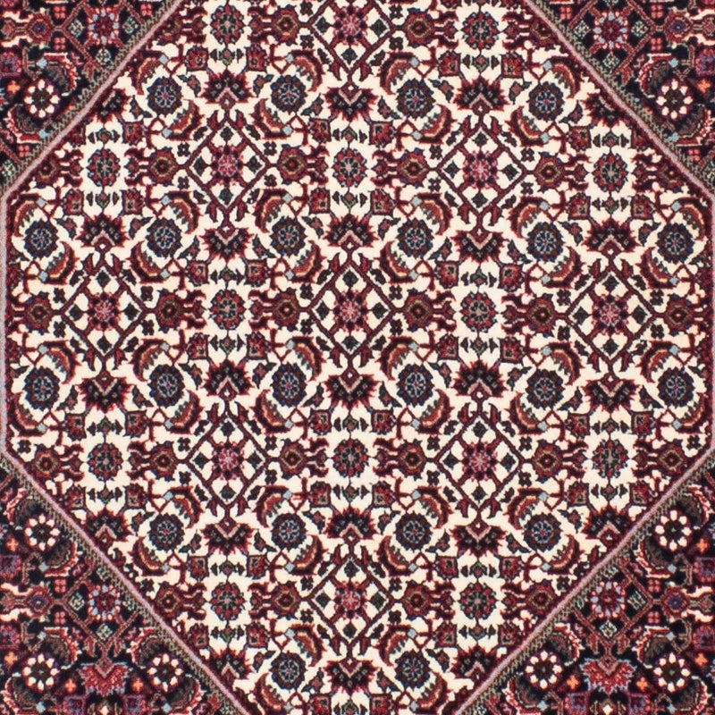 Alfombra de pasillo Alfombra persa - Bidjar - 295 x 88 cm - rojo