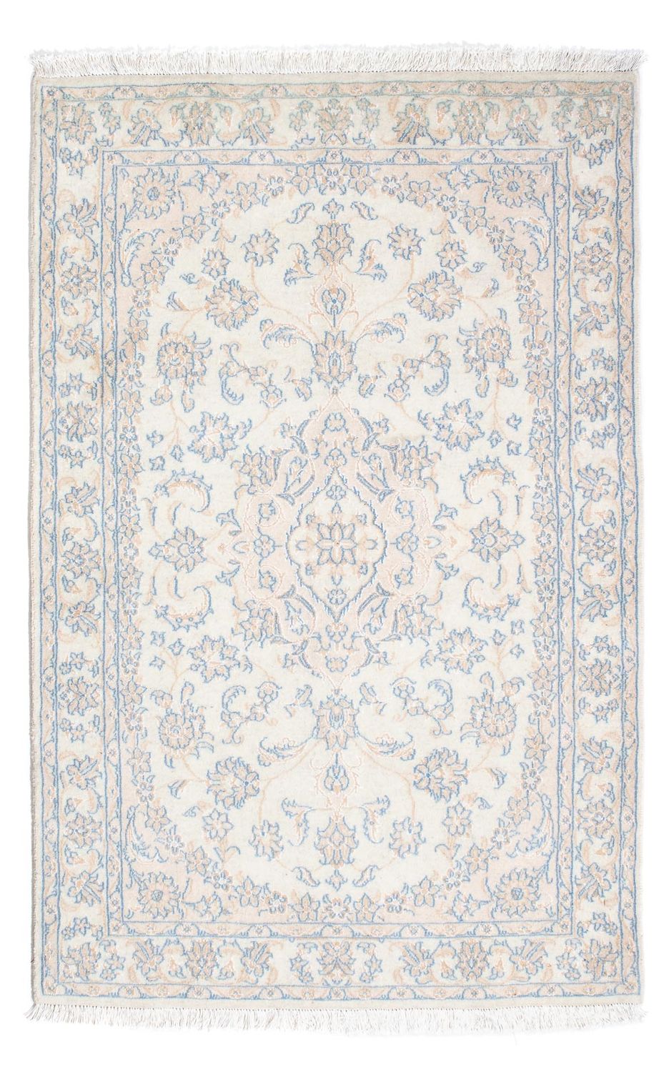 Alfombra Persa - Nain - Real - 150 x 95 cm - beige