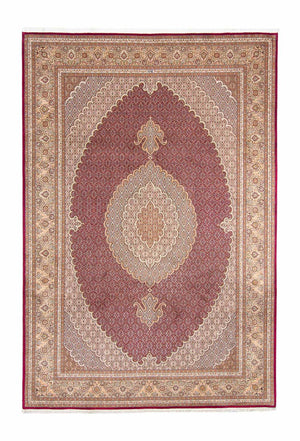 Alfombra persa - Tabriz - 302 x 198 cm - rojo