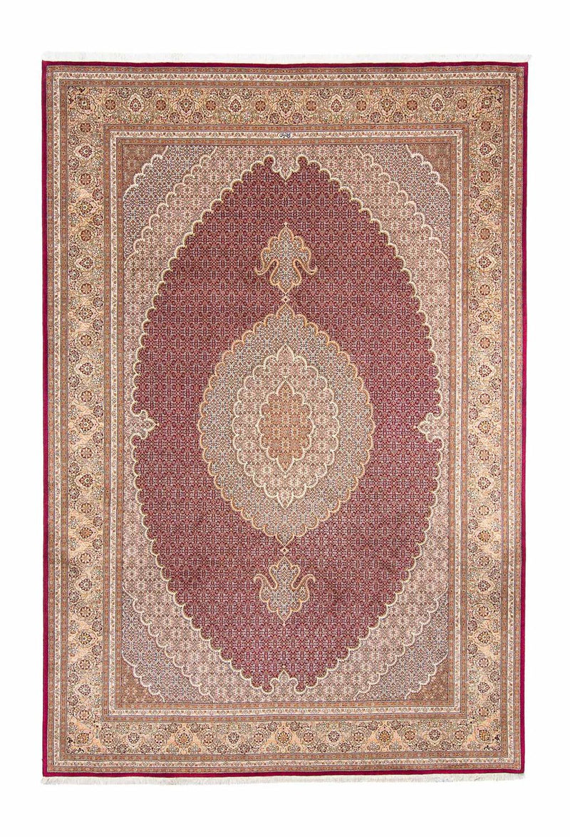 Alfombra persa - Tabriz - 302 x 198 cm - rojo