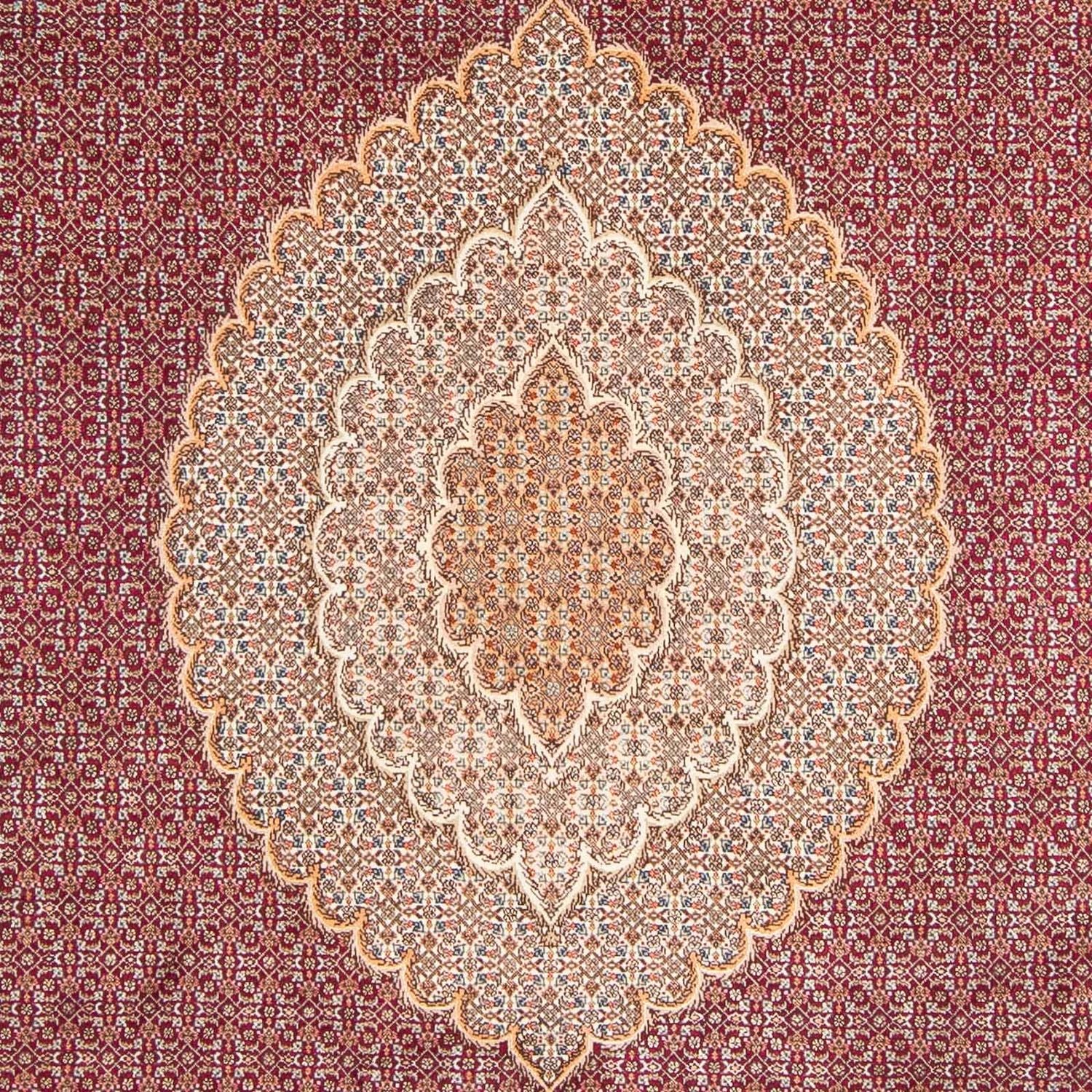 Alfombra persa - Tabriz - 302 x 198 cm - rojo